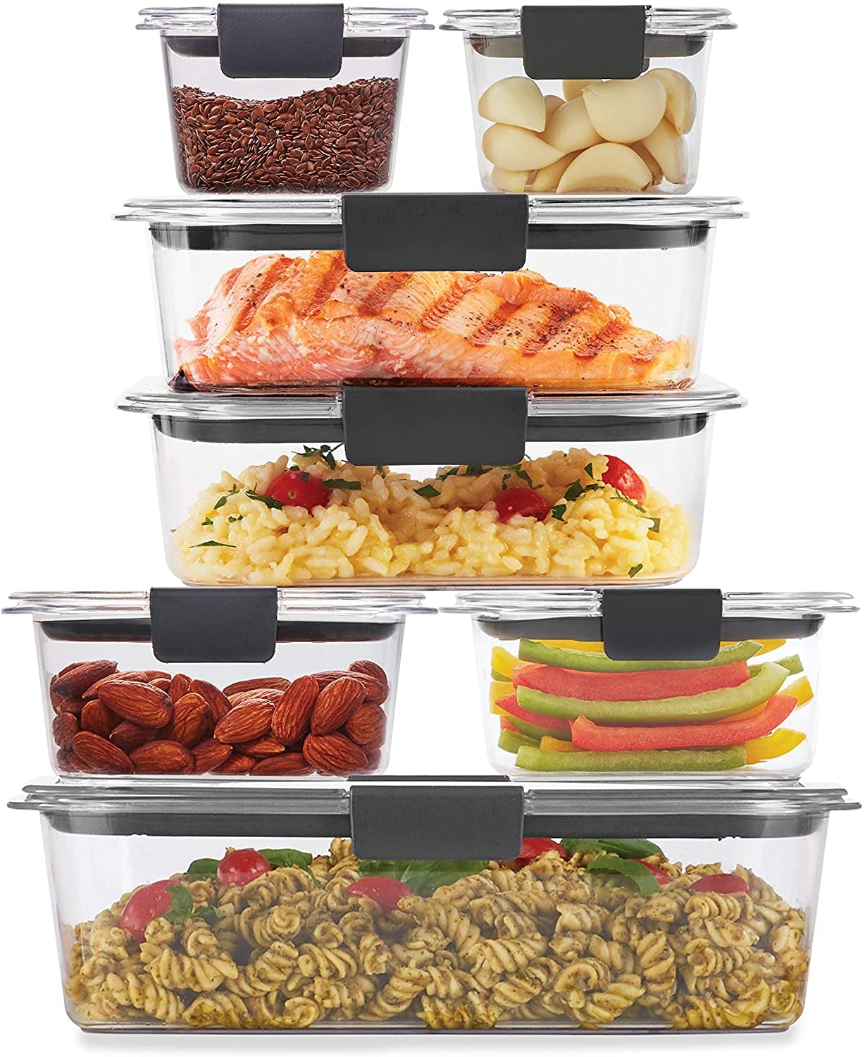 Rubbermaid Brilliance Storage 24-Piece Plastic Lids