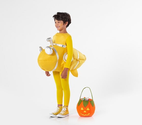Pottery Barn Kids 3d Yellow Submarine Halloween Costume Small /medium 3t for sale online