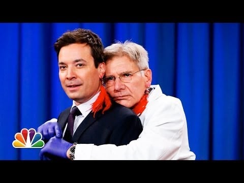 Harrison Ford Pierces Jimmy's Ear