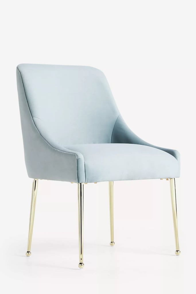 Anthropologie Elowen Performance Velvet Chair