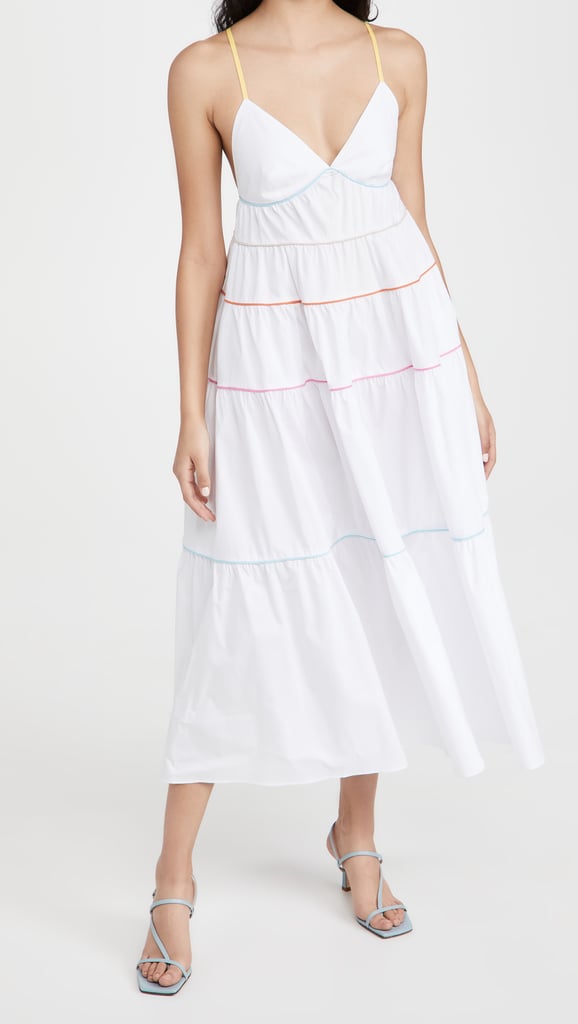 A Tiered Maxi: A STAUD Cleo Dress