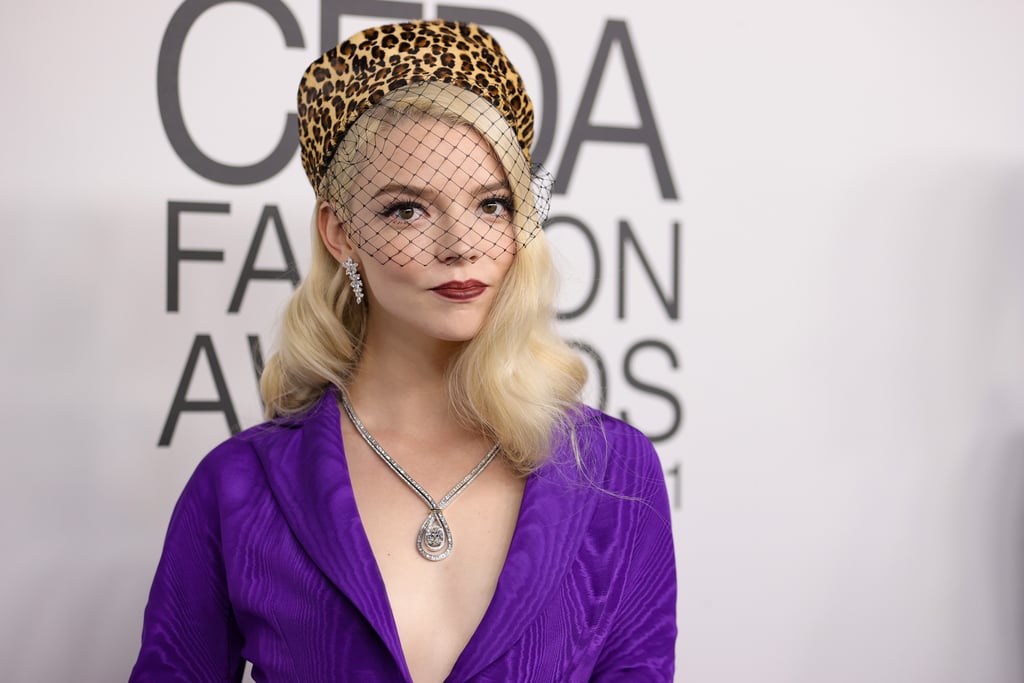 Anya Taylor-Joy's Purple Suit at the CFDA Fashion Awards