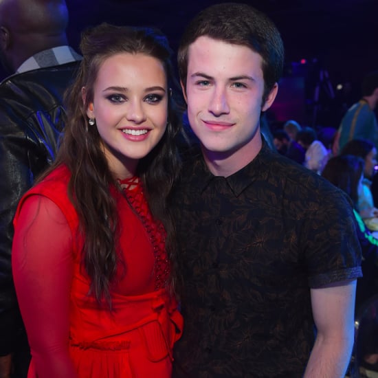 Dylan Minnette and Katherine Langford at 2017 MTV Awards