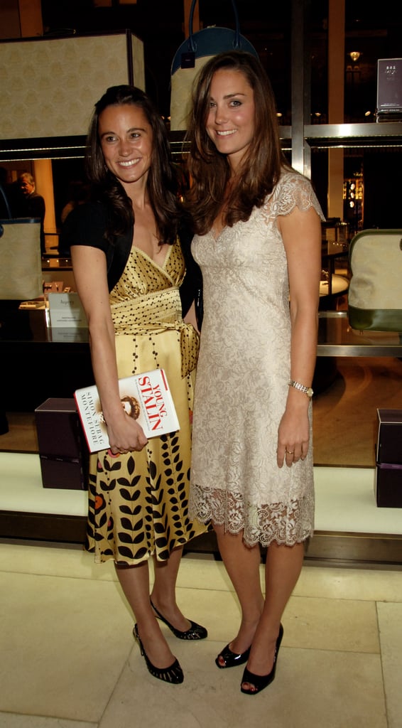 Kate most famously wore the dress during her break-up with William in the summer of 2007 — to a book launch in London with sister Pippa. Kate most famously wore the dress during her break-up with William in the summer of 2007 — to a book launch in London with sister Pippa.