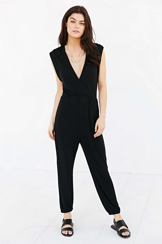 Silence + Noise Gigi Ribbed Surplice Jumpsuit ($59)
