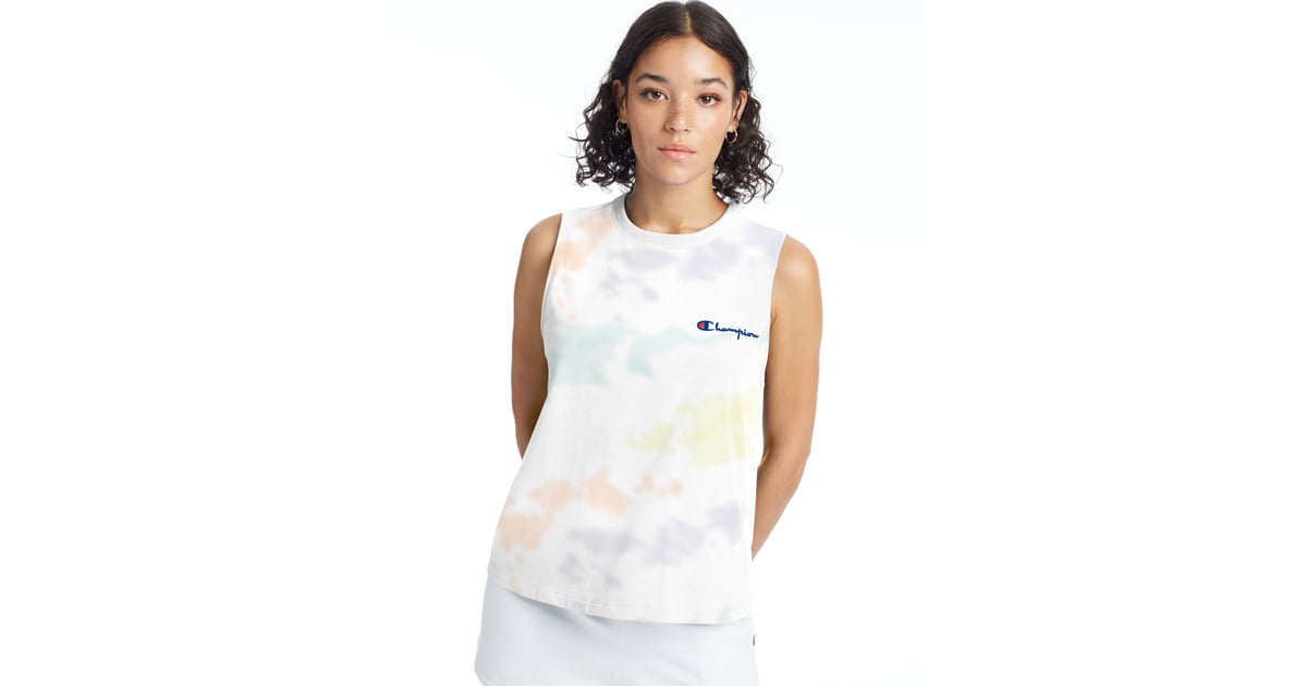 Champion Boyfriend Muscle Tee in Cloud Dye Champion TieDye
