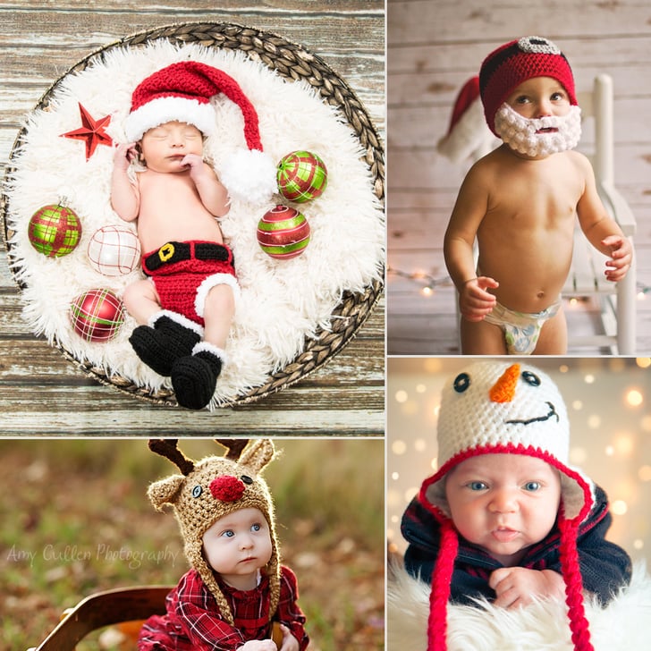 crochet baby christmas outfit