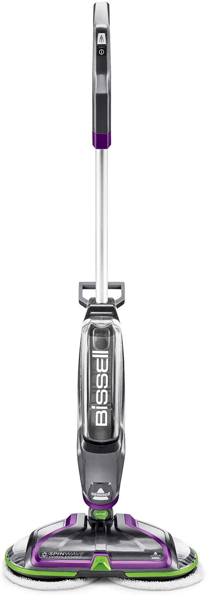 For Mopping Made Easy: Bissell SpinWave Cordless PET Hard Floor Spin Mop