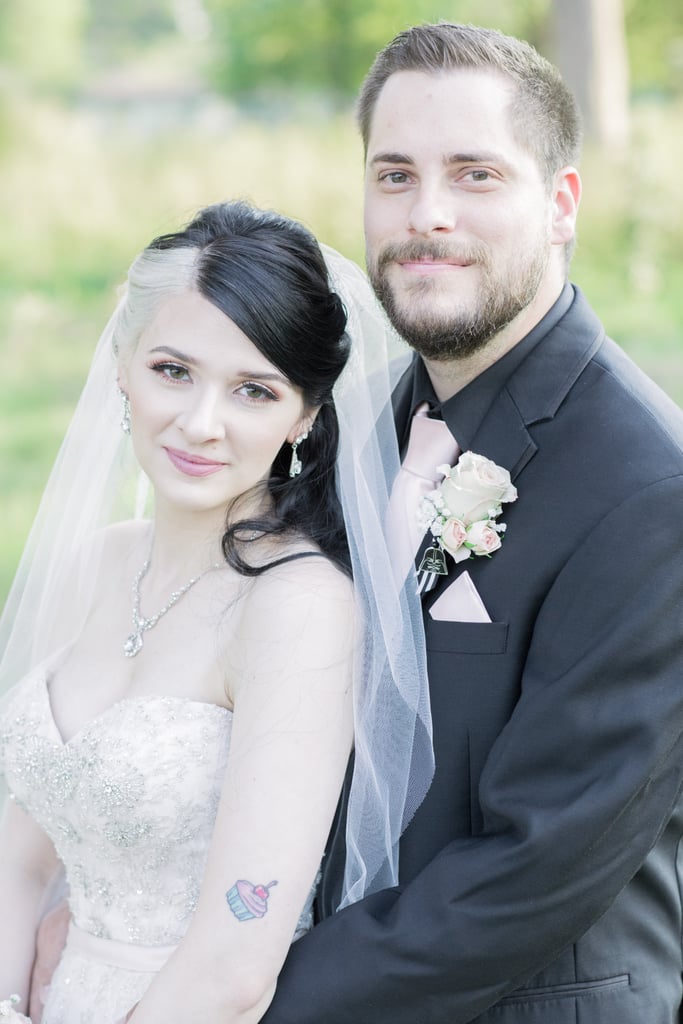 Feminine Pink and Silver Wedding