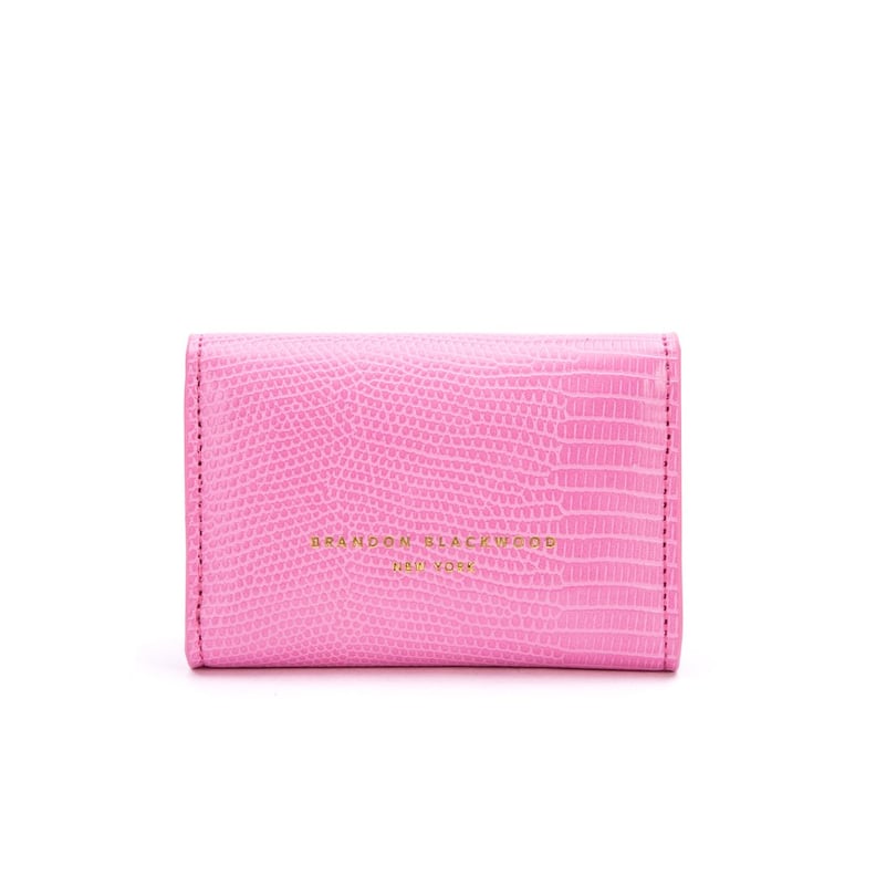 For Those Who Love All Things Pink: Brandon Blackwood Neema Key Pouch