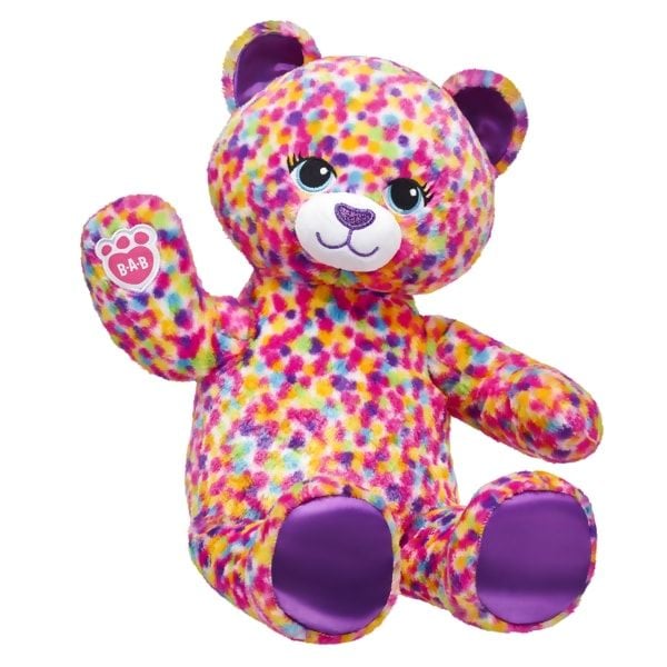 Rainbow Confetti Leopard