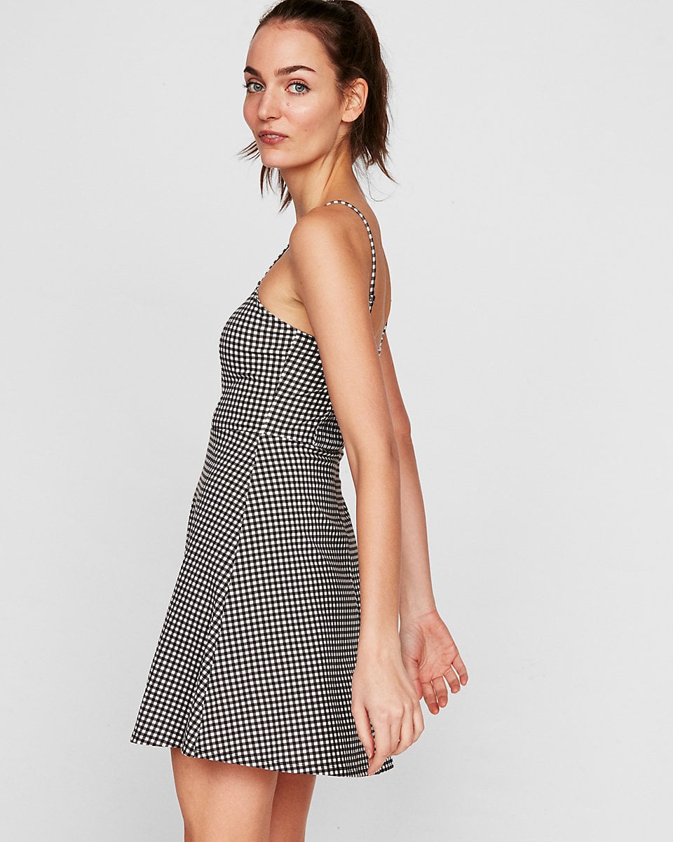 Express gingham dress Outlet