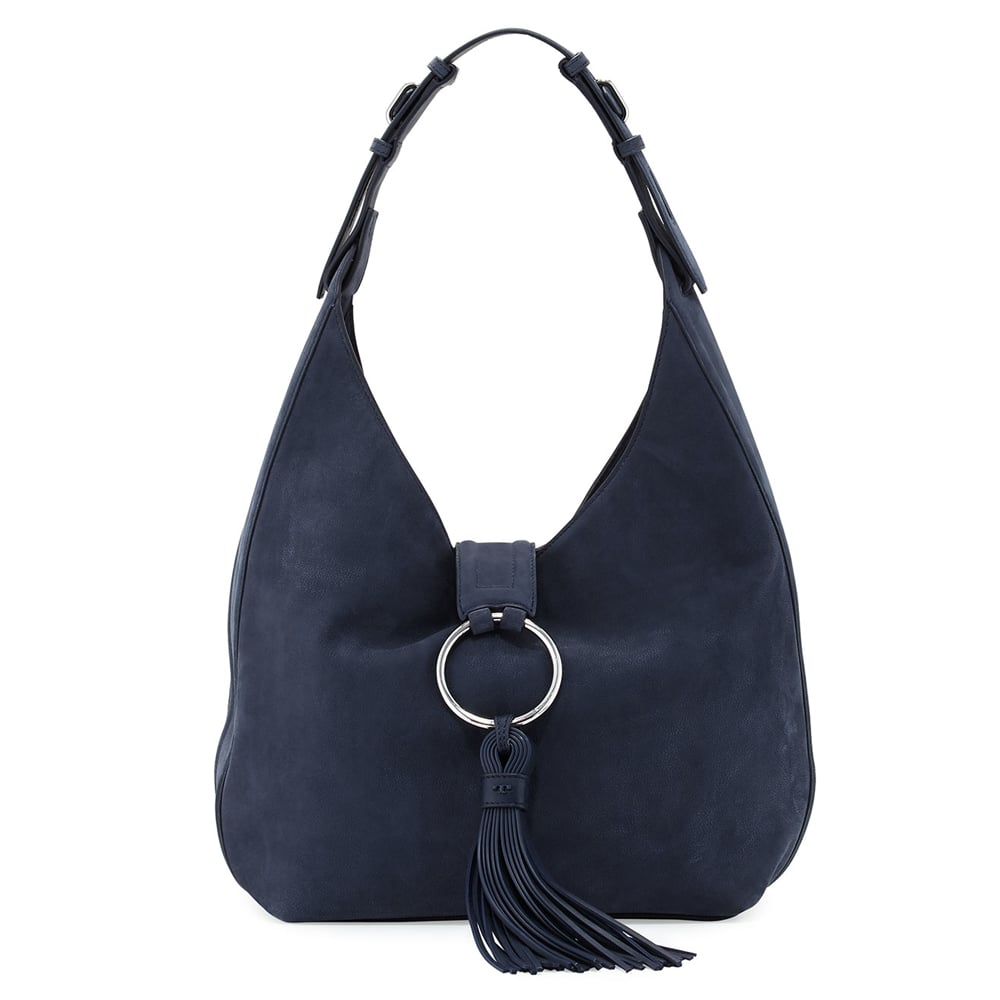 Tory Burch Suede Tassel Hobo Bag, True Navy ($595) | The Ultimate Guide to  Fall's Hottest Handbag Trends | POPSUGAR Fashion Photo 29