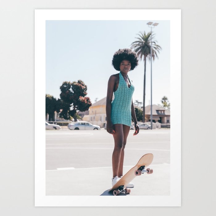 Cali Girl Art Print by Travis Geter Photo