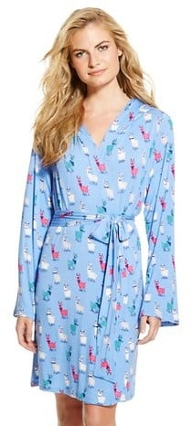 Nite Nite Munki Munki Women's Llamas With Glasses Robe ($30)