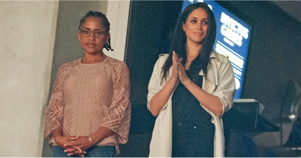 meghan markle mother wedding outfit