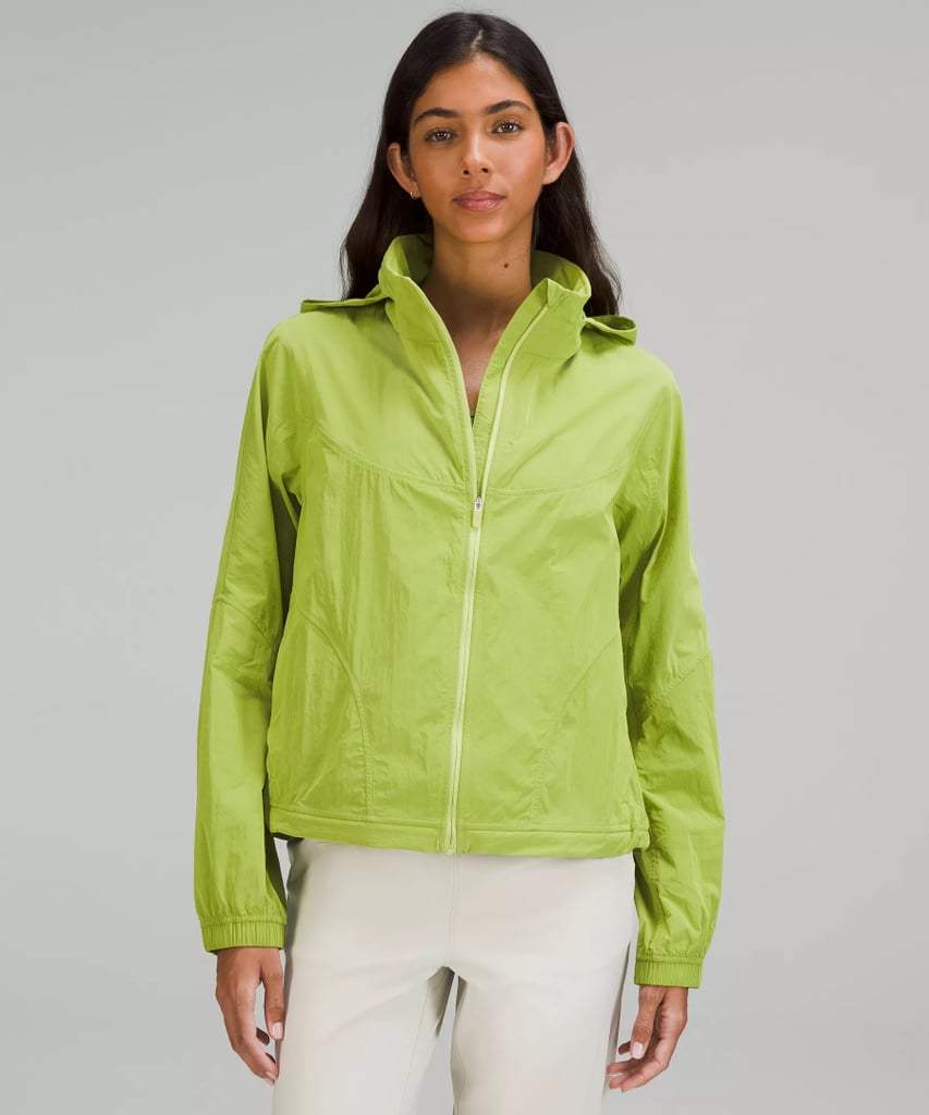 Most Colourful Windbreaker Jacket: Lululemon Lightweight Hooded Jacket