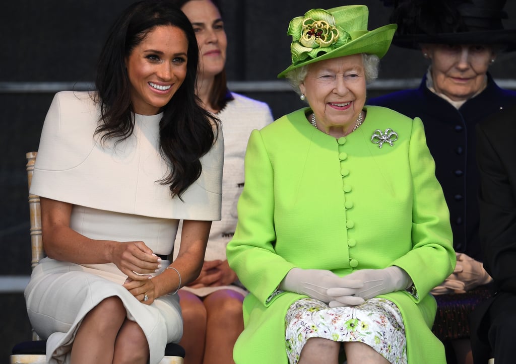 Meghan Markle and Queen Elizabeth II Pictures