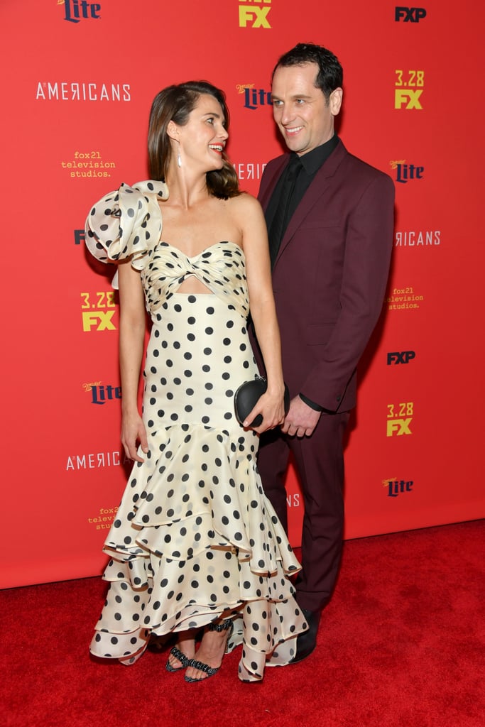 Keri Russell and Matthew Rhys at The Americans Premiere 2018