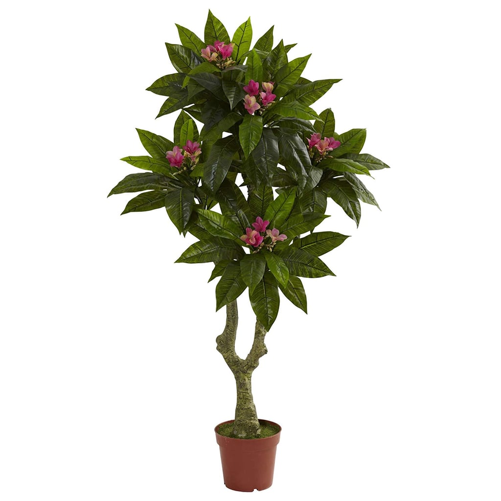 Nearly Natural Plumeria UV Resistant Tree