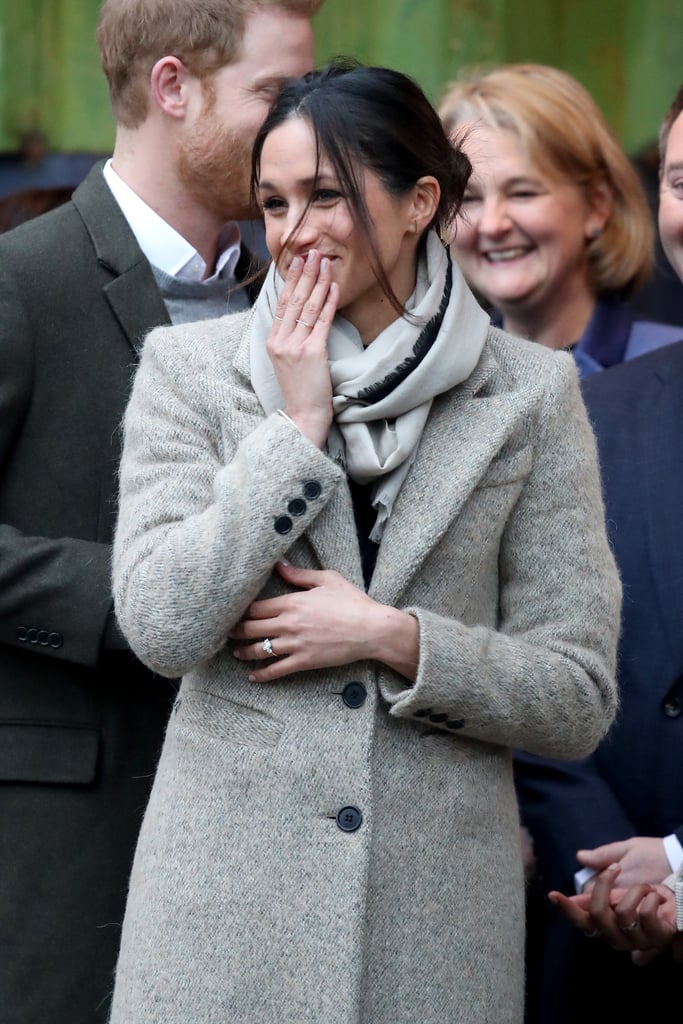 When She Wore a Messy Bun to a Royal Engagement