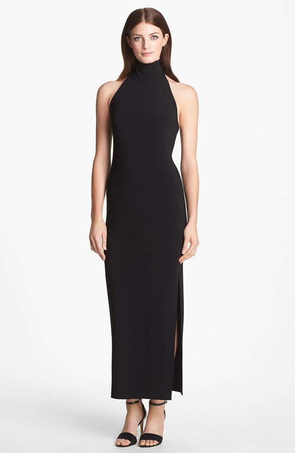 Kamlikulture Black Turtleneck Jersey Gown ($92)