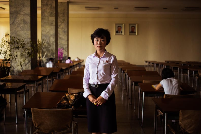 In a Library in Pyongyang