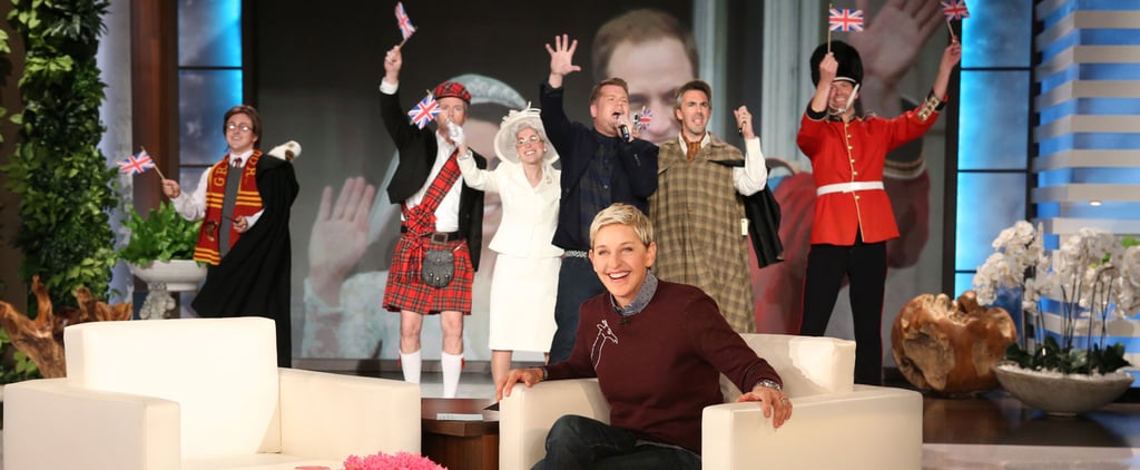 James Corden on Ellen October 2015