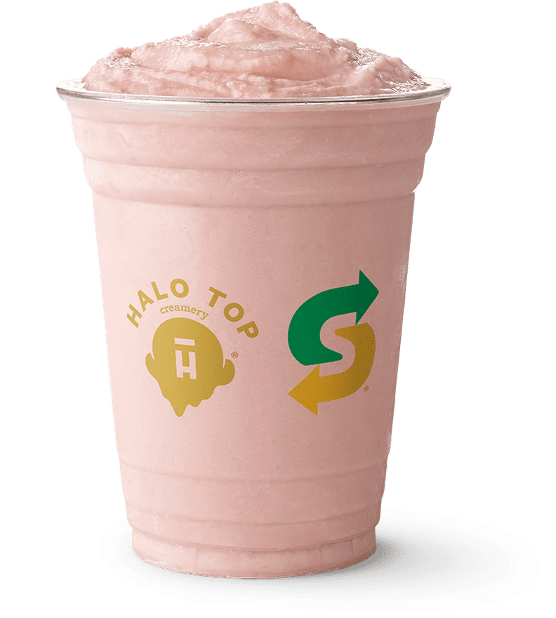 Halo Top Hand-Spun Strawberry Milkshake