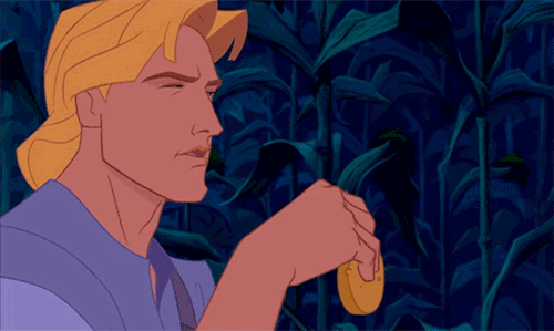 John Smith is the only blond Disney prince.