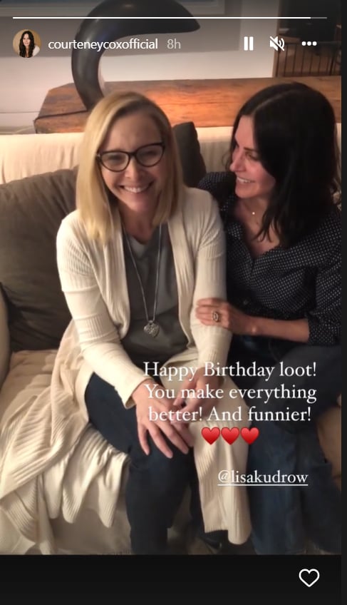 Lisa Kudrow Receives Birthday Wishes From "Friends" Costars