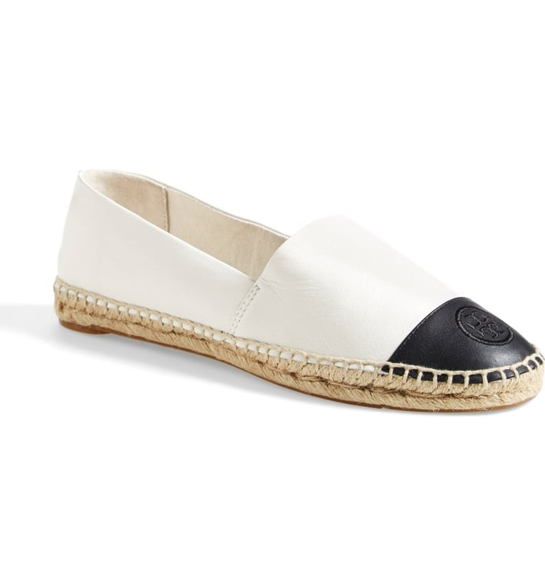 Tory Burch Colorblock Espadrille Flats