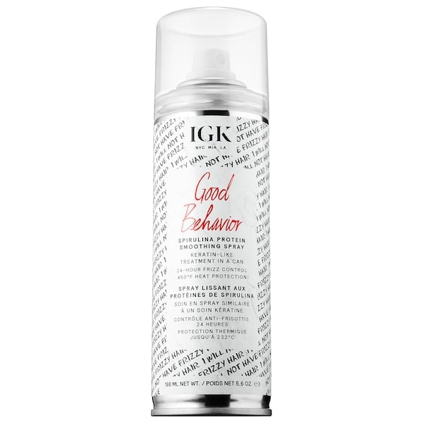 IGK Good Behavior Spirulina Protein Anti-Frizz Smoothing Spray