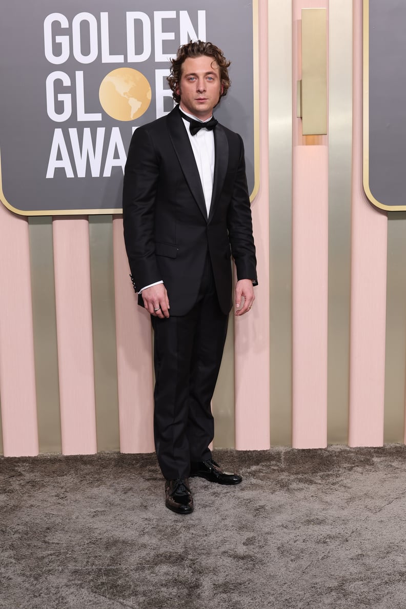 Jeremy Allen White at the 2023 Golden Globe Awards