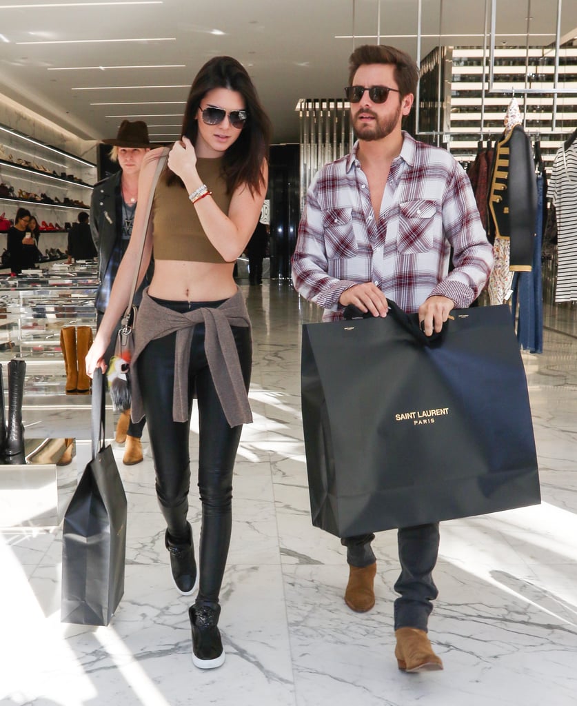 On Tuesday, Kendall Jenner and Scott Disick had a shopping date in LA ...