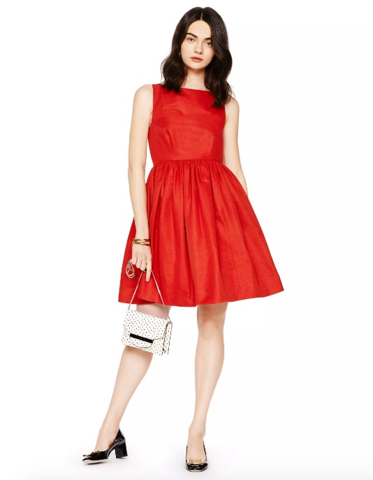 Kate Spade Tanner Dress (448) Me Before You Red Dress POPSUGAR Fashion Photo 11