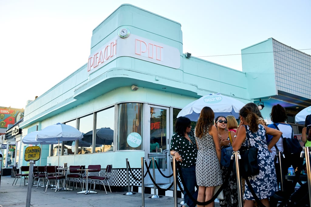 Bh Peach Pit Pop Up In Los Angeles Popsugar Entertainment