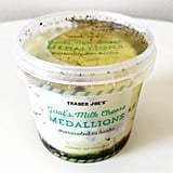 Goat's Milk Cheese Medallions Marinated in Herbs ($5)