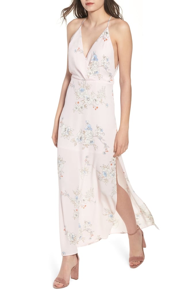 Surplice Maxi Dress