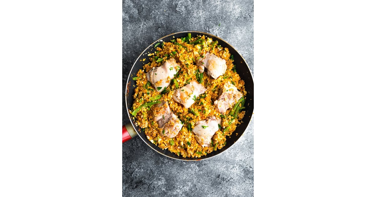 Indian Chicken Skillet | Simple Low-Carb Lunch Recipes | POPSUGAR Fitness Photo 12 Indian Chicken Skillet