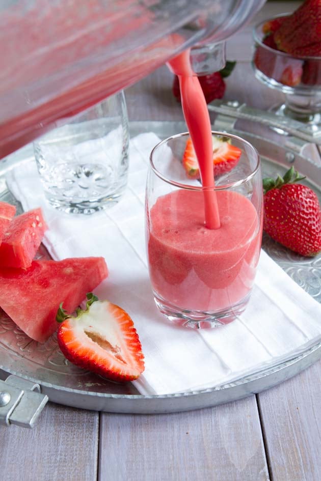 Watermelon Smoothie Cooler Watermelon Smoothie Cooler