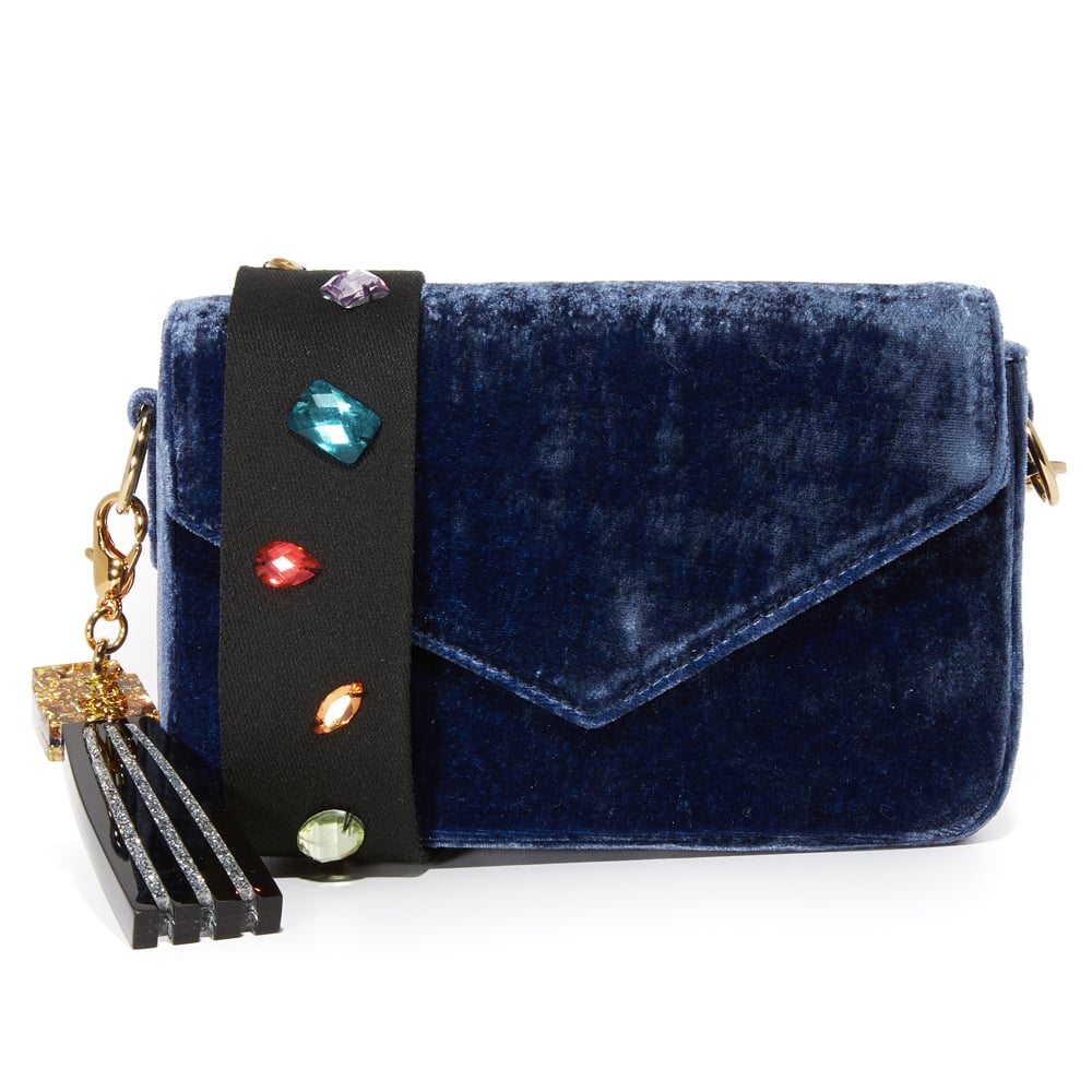 Edie Parker Melissa Crush Velvet Cross Body Bag ($1,595)