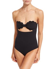 Marysia Antibes Scalloped One-Piece Swimsuit