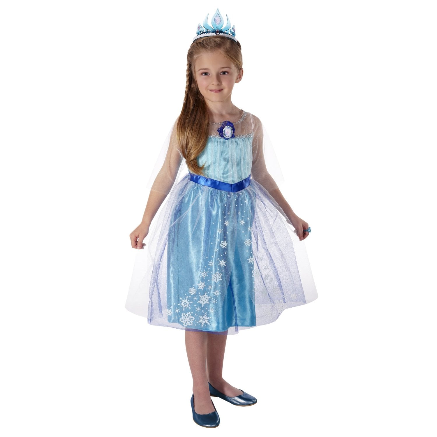 Chasing Fireflies Ultimate Elsa Frozen Disney Gown Costume Size 4-6X