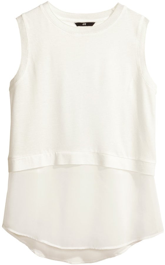 h and m sleeveless knit