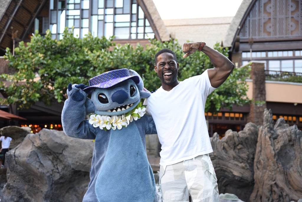 Sterling K. Brown and Family at Disney's Aulani Resort 2017