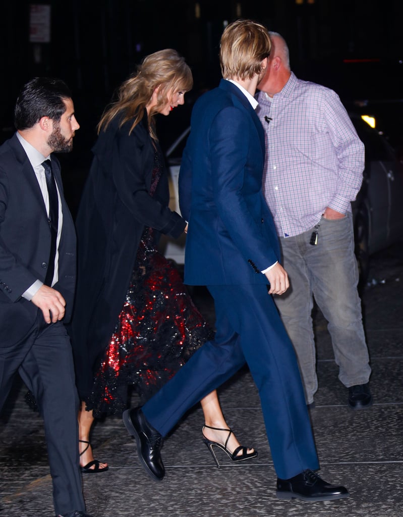 Taylor Swift and Joe Alwyn at The Favourite Premiere in NYC in Sept. 2018