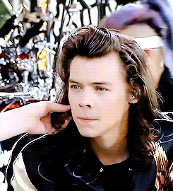 When There Was More Hair Touching, and His Face Was Saying, "Can You Not?"