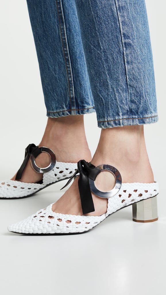 Proenza Schouler Tie Woven Mules