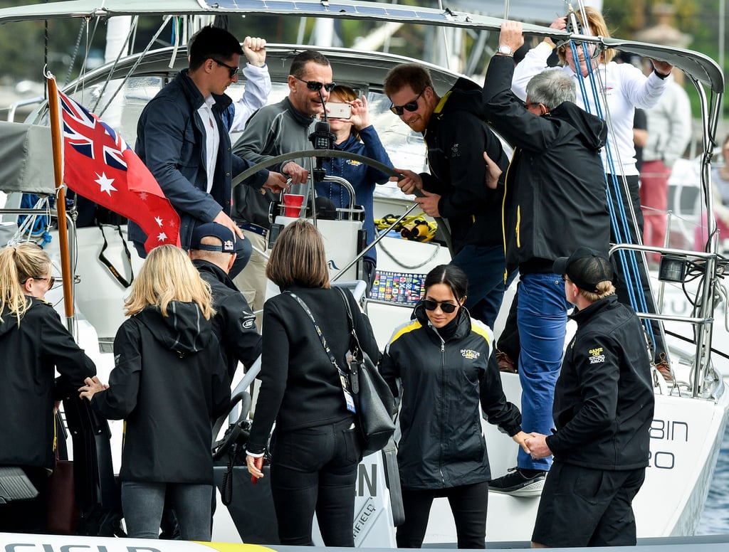 American Sailor Hugs Prince Harry at the Invictus Games 2018